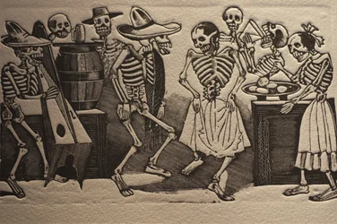Posada-afdruk bij de Jos